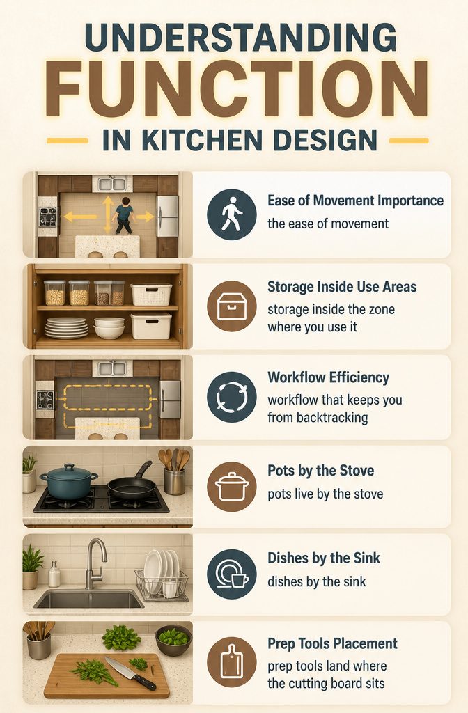 10 Functional Kitchen Cabinet Ideas for Better Storage in 2026 14 A visual representation of functional kitchen design principles.